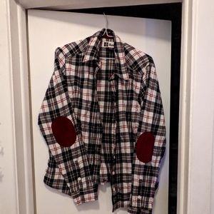 Roots flannel button up